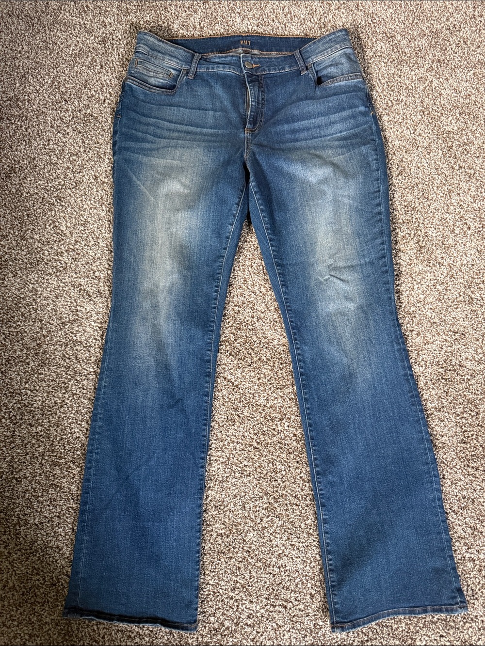 Kut from the Kloth Medium Blue Bootcut Jeans